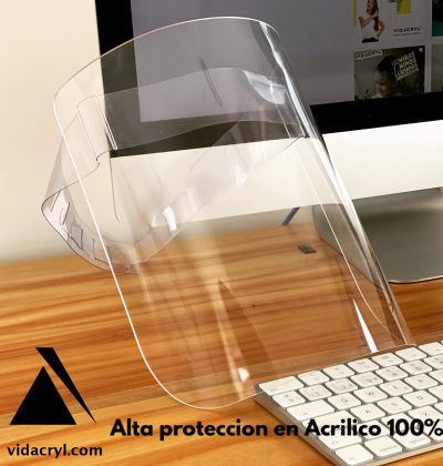 Acrílico Medellín Careta Facial Bio Seguridad